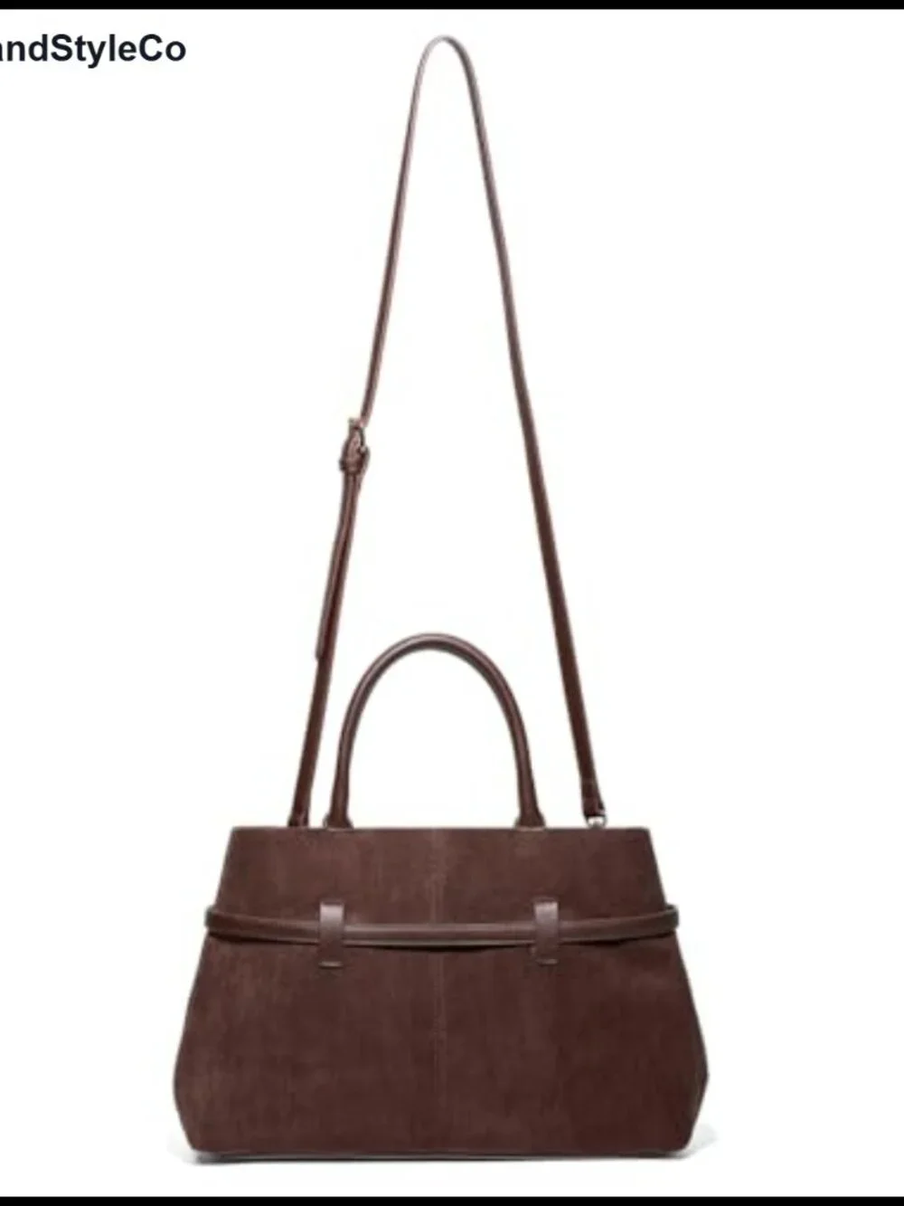 Suede Slouchy Hobo Tote Bag with Adjustable Crossbody Strap Y2K Trendy